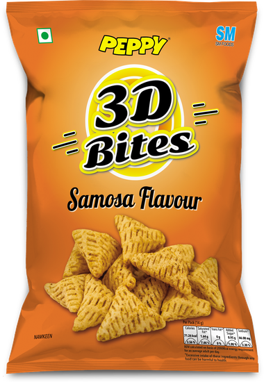 Peppy 3D Bites Samosa Flavour ₹5