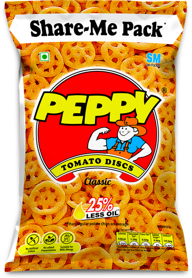 Peppy Tomato Discs ₹10 Pack