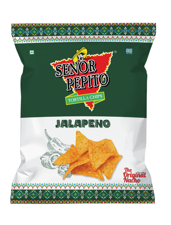 Senor Pepito Jalapeno Tortilla Chips Large Pack