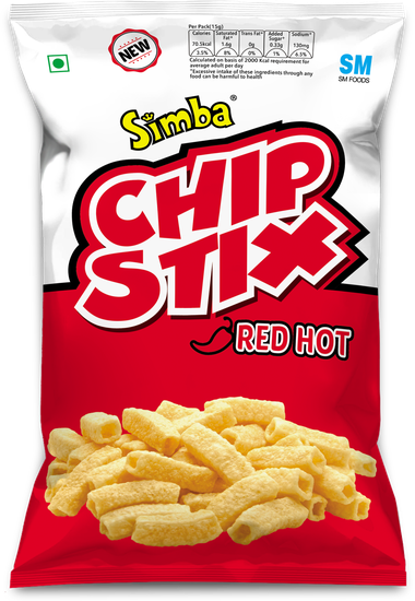 Simba Chip Stixx Red Hot ₹10